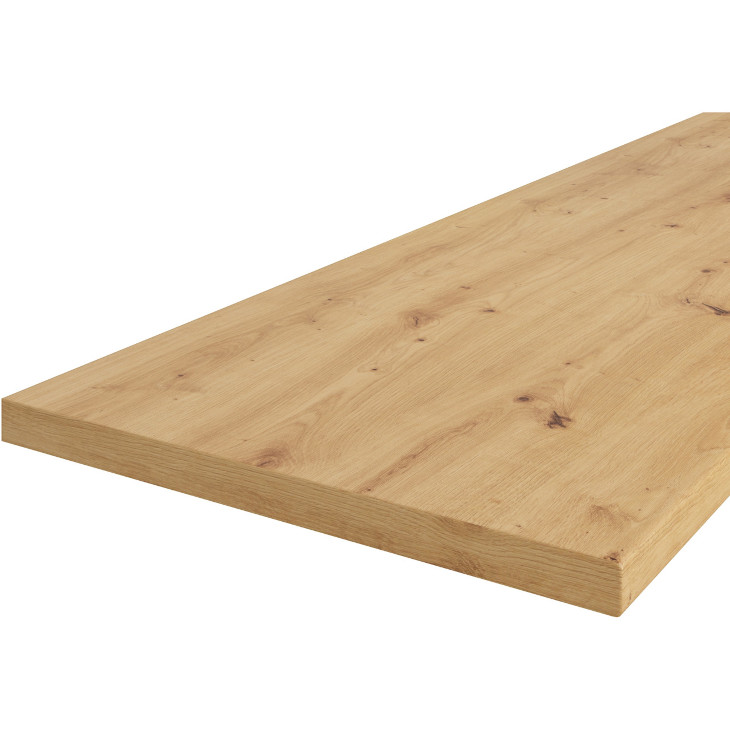 Encimera de cocina de roble artesanal de 18 mm