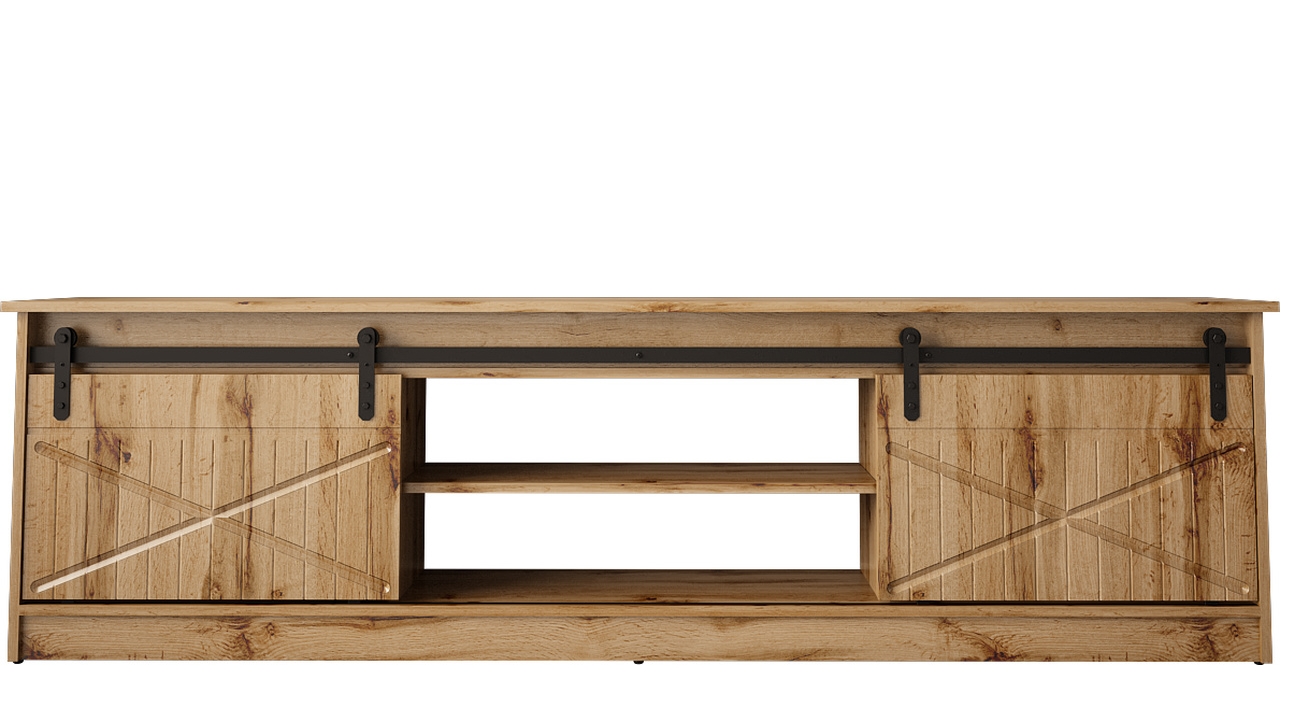 Mueble de TV GRANERO roble wotan