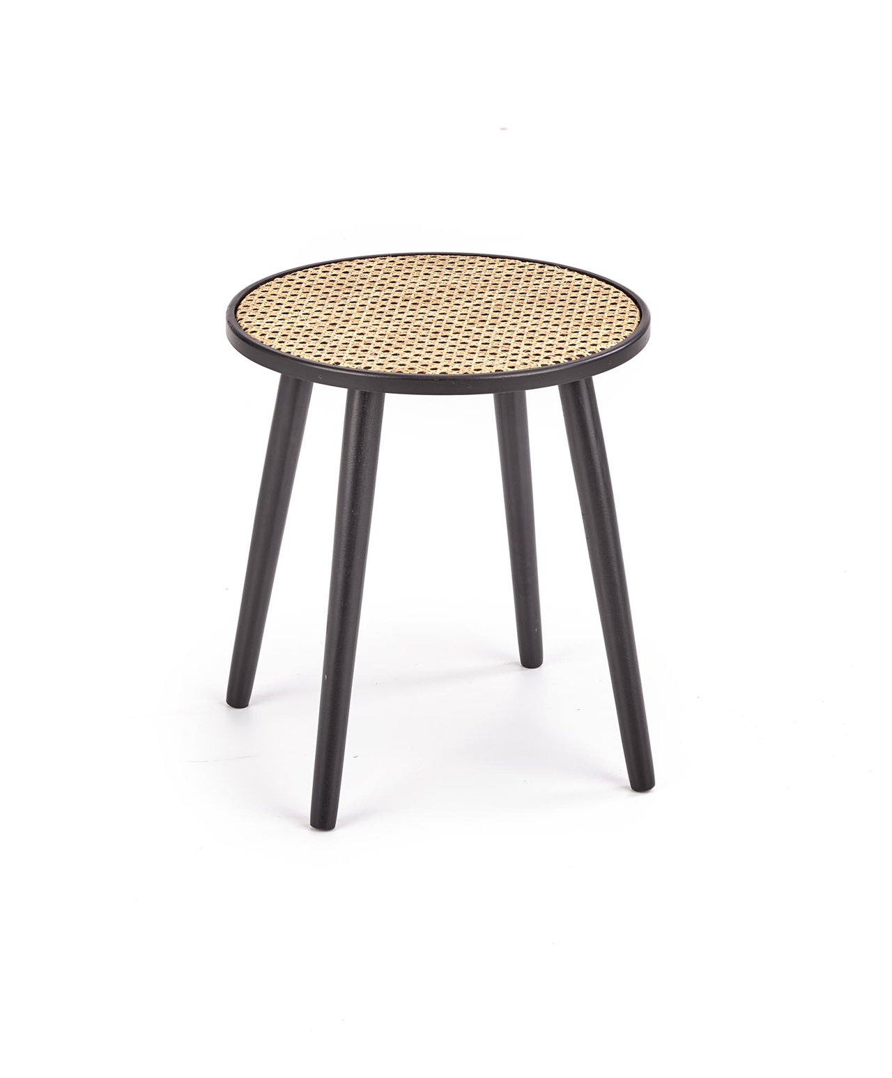 Mesa de centro JAKARTA ratán negro/natural