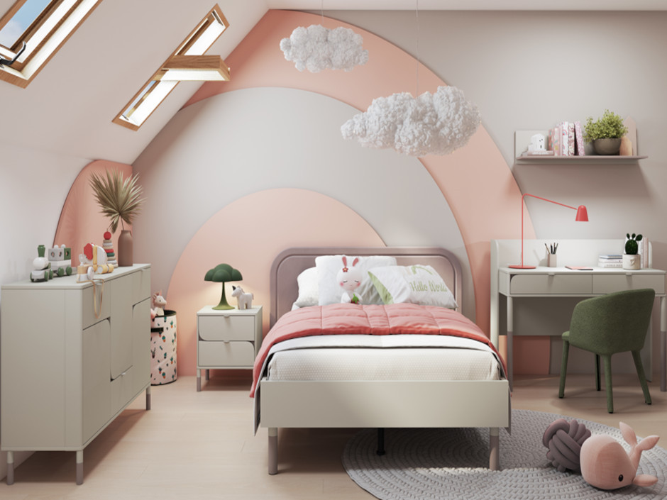 Muebles juveniles Harmony 4x3, 2 unidades, 1
