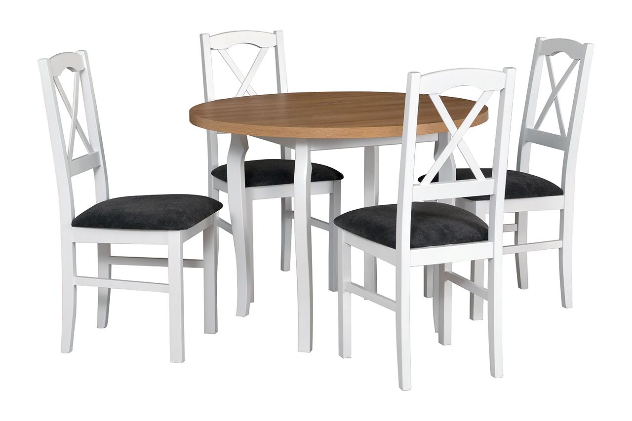 Mesa Poli 3 sillas nilo dx12