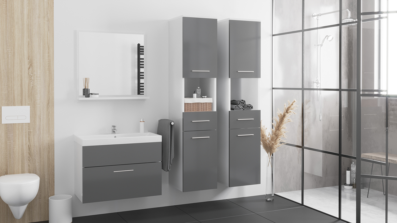 Muebles de baño contemporáneos LUPO MAX