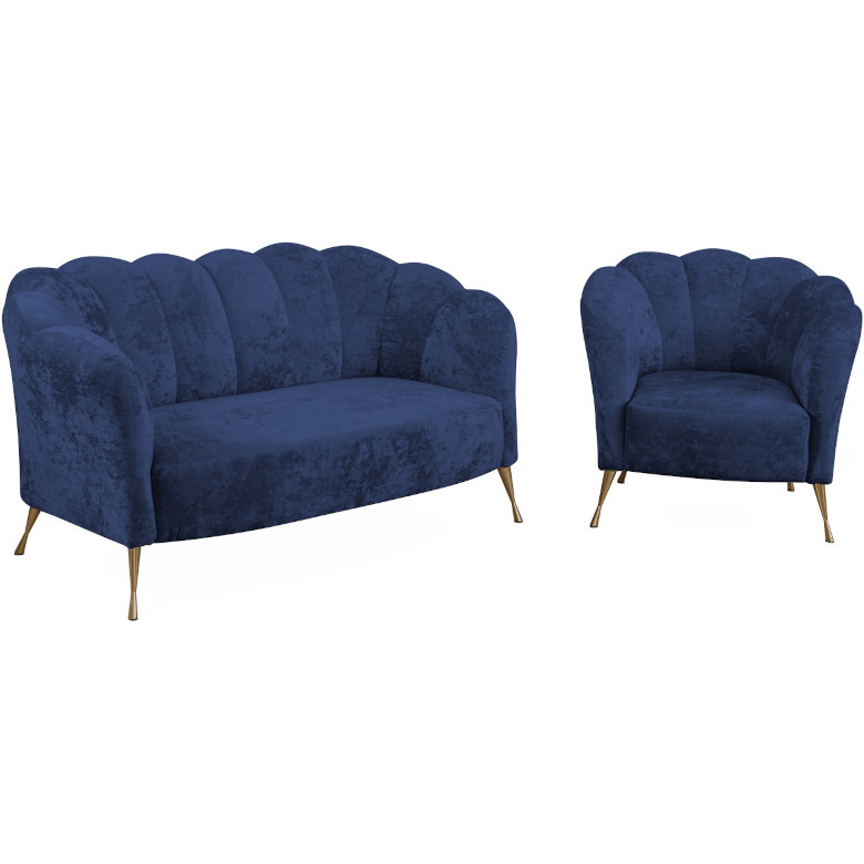 Conjunto de sofás de 2 plazas Adria Eureka 2127 PLN