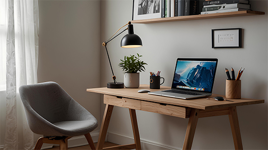 Escritorio para teletrabajo: ¿cómo elegir el modelo perfecto para una oficina en casa?