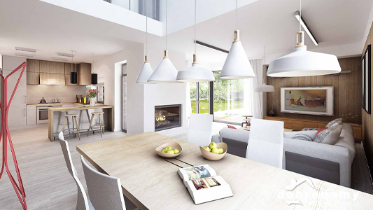Muebles perfectos para espacios abiertos